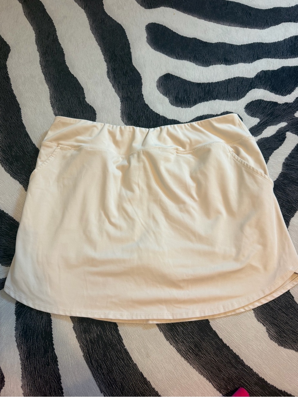 Cynthia Rowley Cream Mini Skort
